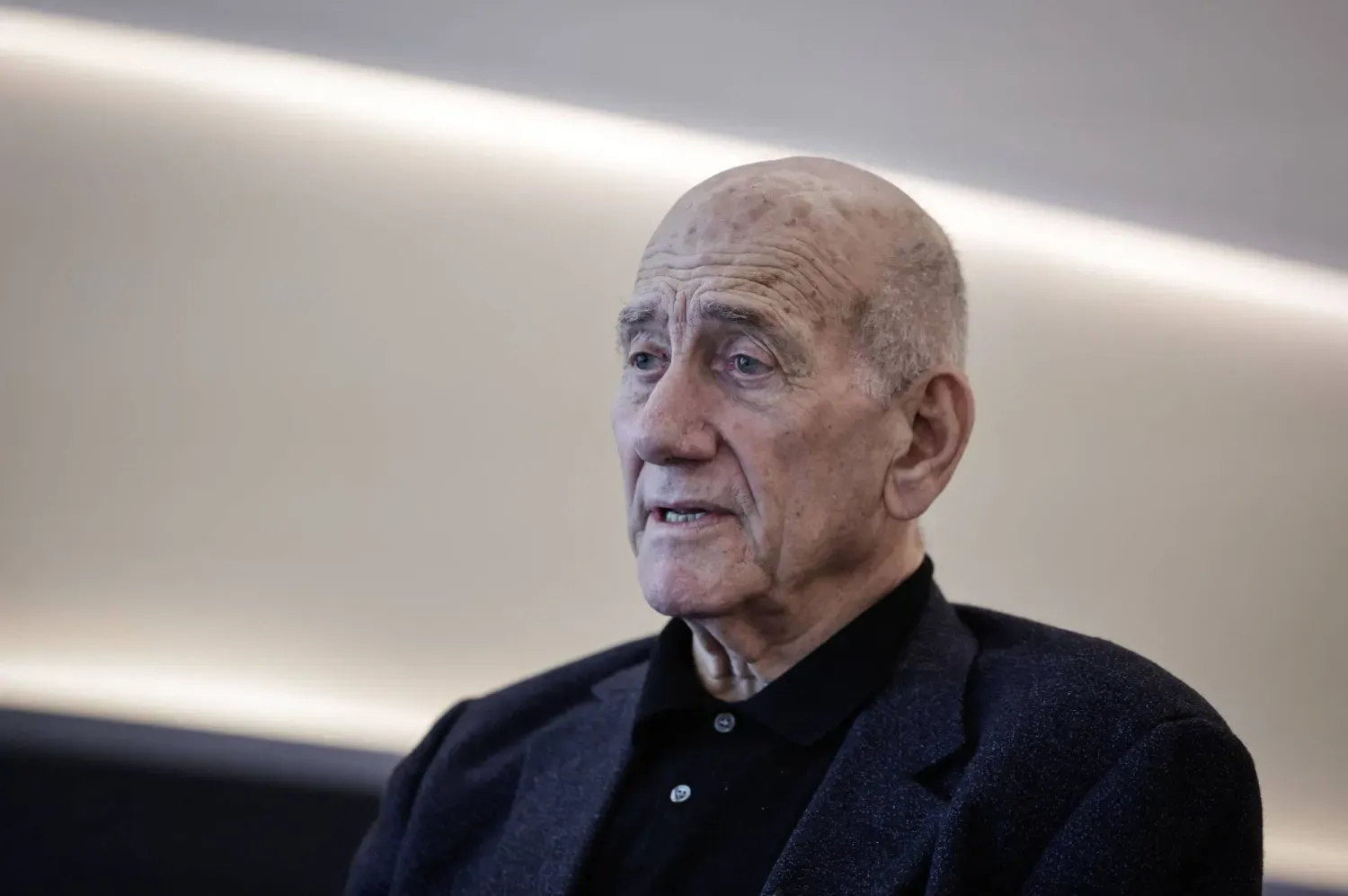 İsrail Eski Başbakanı Ehud Olmert (AFP)