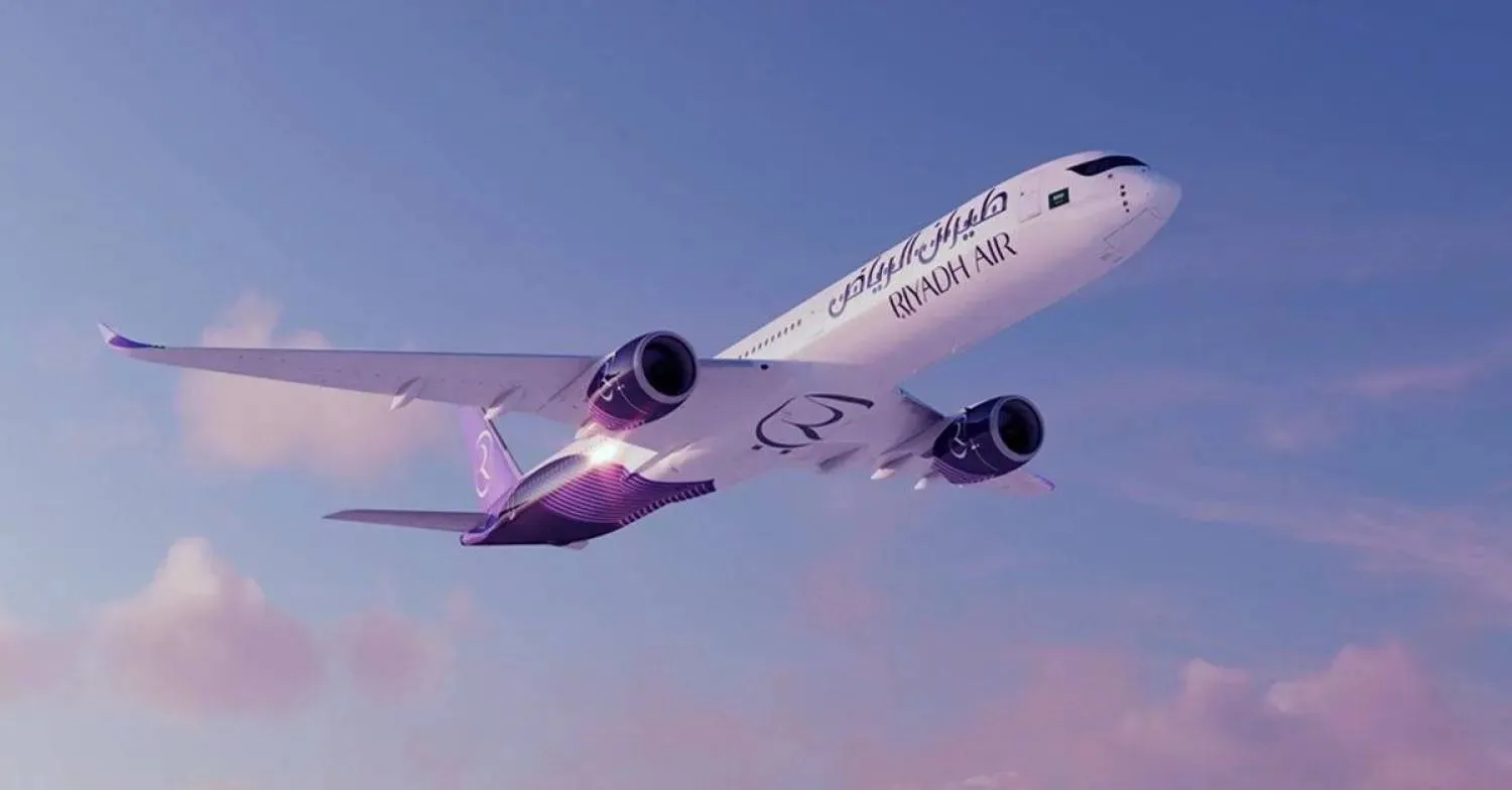 A Riyadh Air aircraft. (Amadeus) 