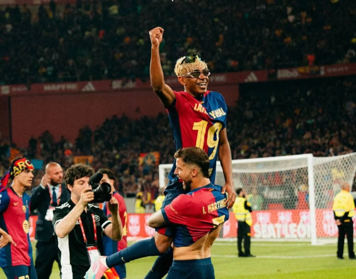 يامال وإينيغو مارتينيز (حساب لامين الشخصي على إنستغرام)