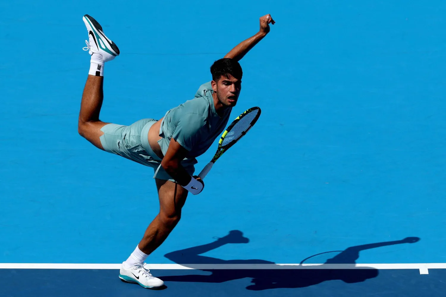 كارلوس ألكاراس (أ.ف.ب)