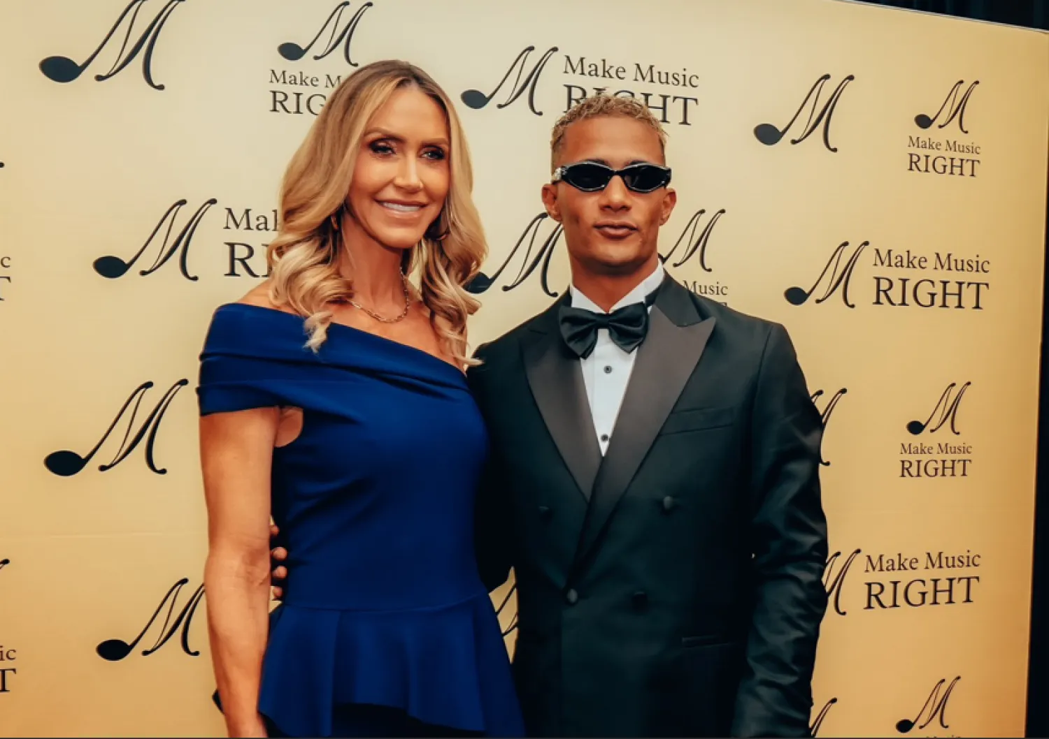 رمضان وصورة مع لارا ترمب (صفحته على «إنستغرام»)