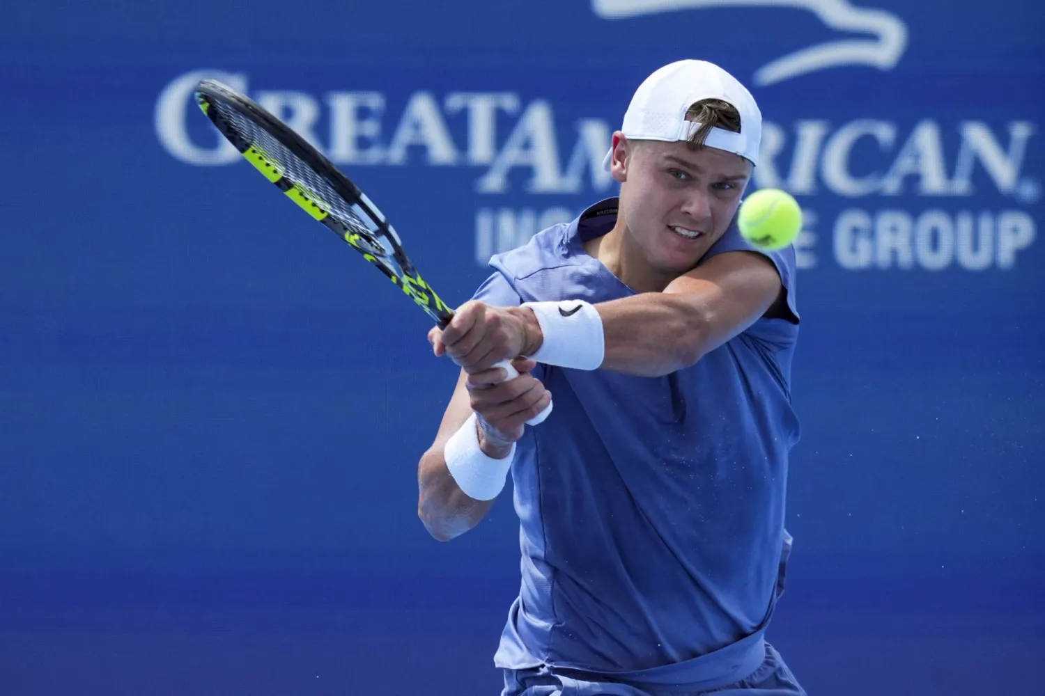 الدنماركي هولغر رونه يتأهل إلى الدور الرابع في سينسيناتي (رويترز)