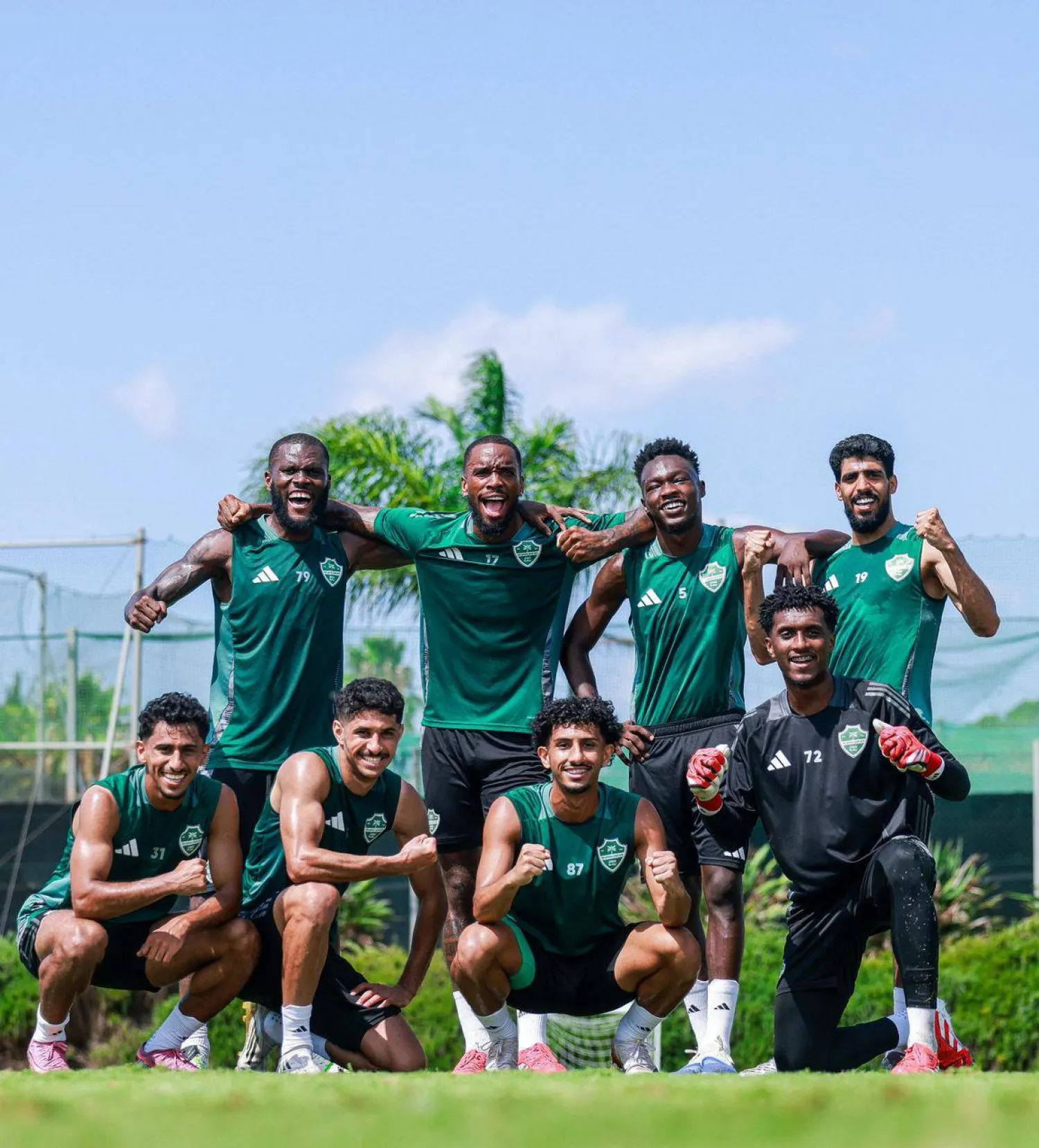 الأهلي يعود إلى التدريبات الجماعية (النادي الأهلي)