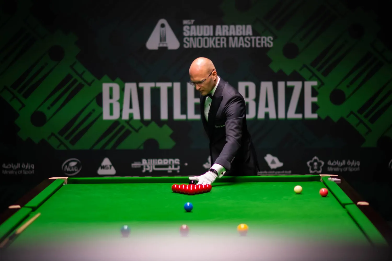 تُعد بطولة نجوم السنوكر واحدة من البطولات الأربع الكبرى في روزنامة اللعبة عالمياً (الشرق الأوسط)