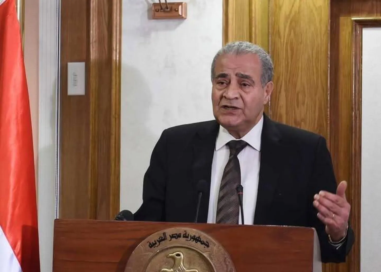 علي المصيلحي وزير التموين المصري الراحل (وزارة التموين)