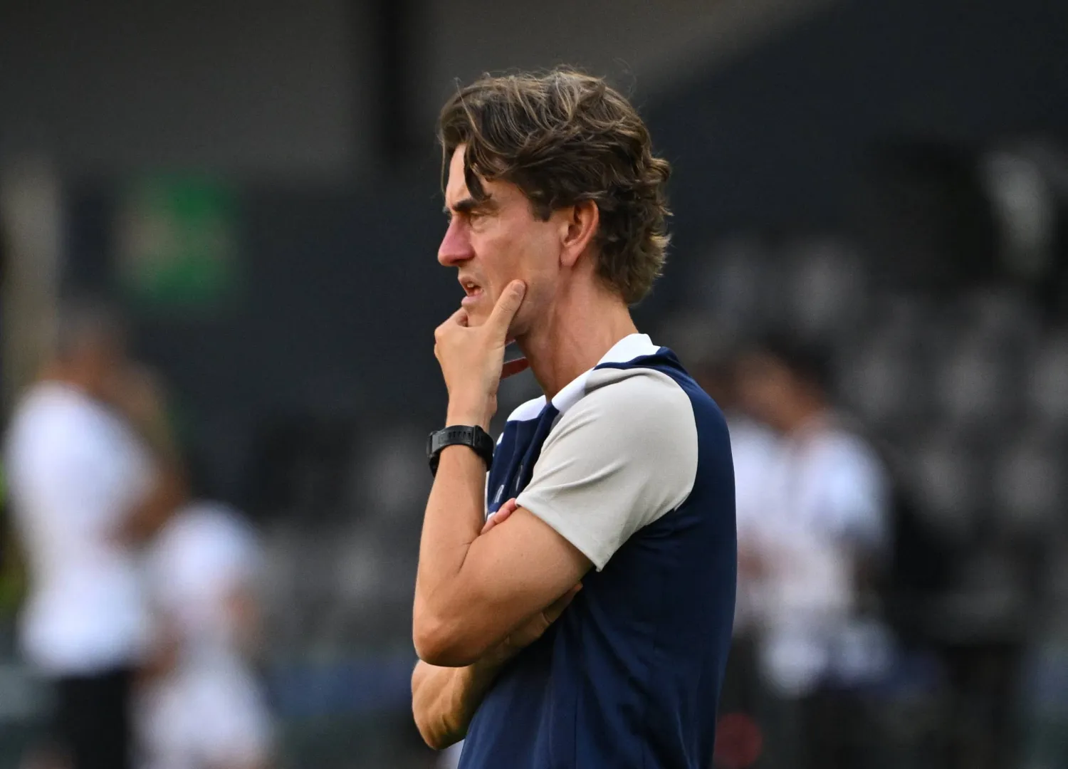 الدنماركي توماس فرانك مدرب توتنهام (رويترز)