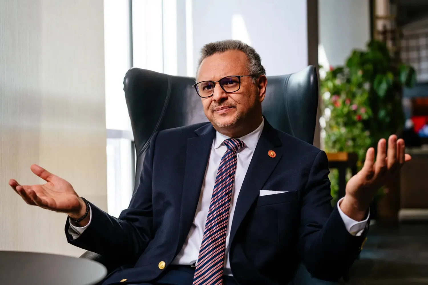 مسعد بولس مستشار الرئيس ترمب للشؤون العربية والأفريقية (نيويورك تايمز)