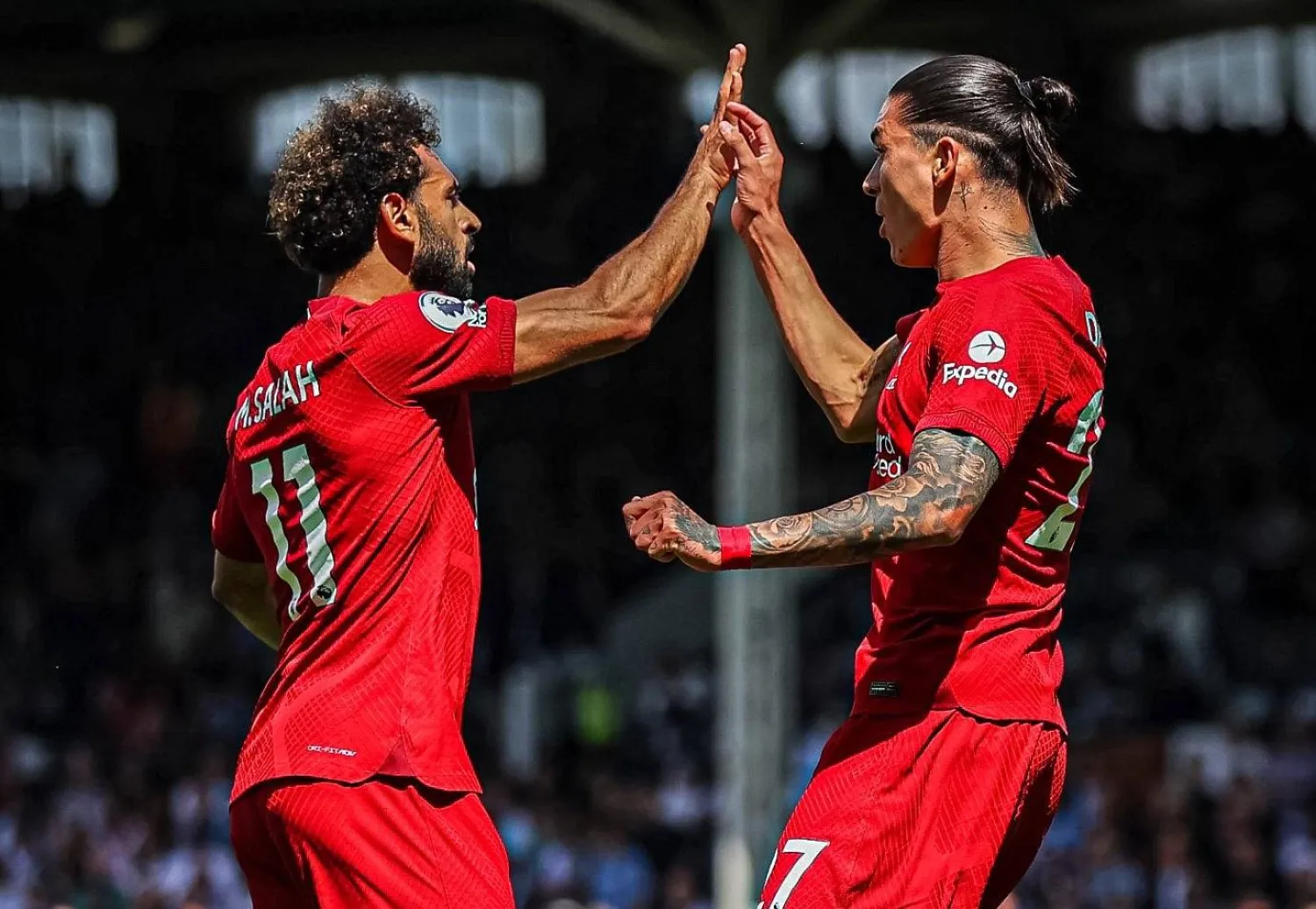 صلاح شكّل ثنائياً رائعاً مع نونيز (الشرق الأوسط)