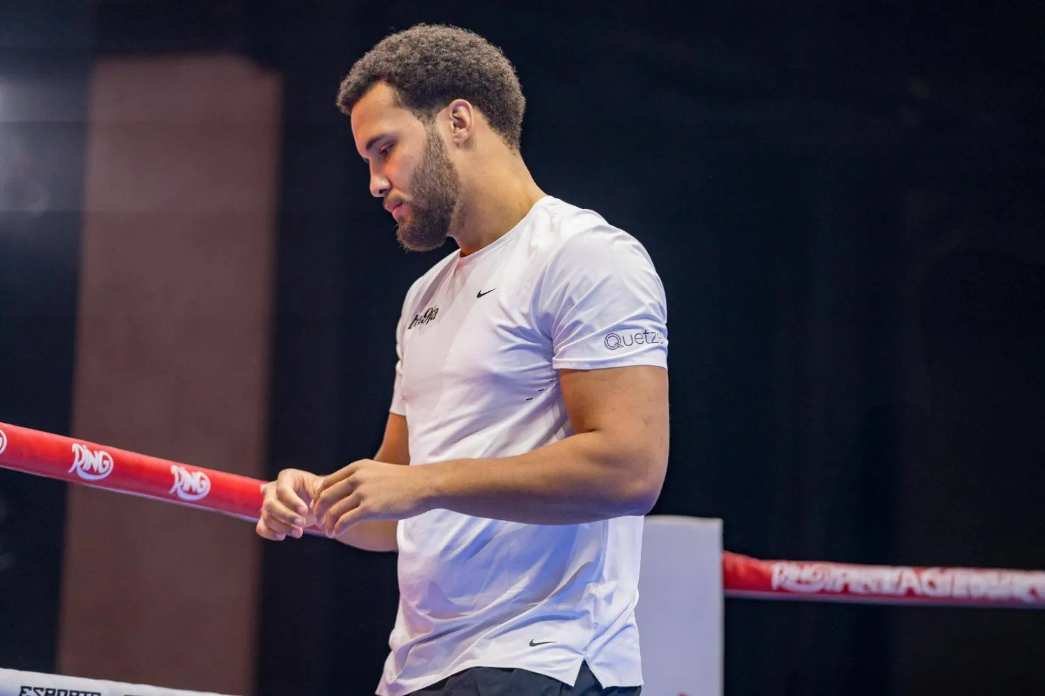 موسيس إيتاوما خلال التدريبات (الشرق الأوسط)