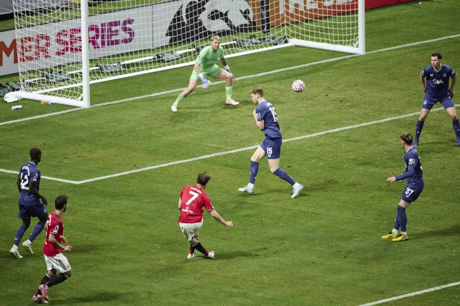 من إحدى وديات مانشستر يونايتد استعداداً للموسم الجديد (موقع النادي)