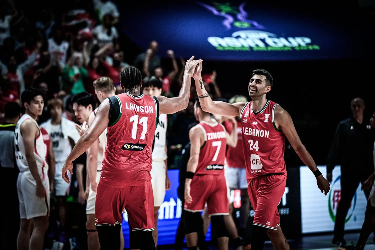 لبنان يحمل الراية العربية في ربع النهائي (الشرق الاوسط)