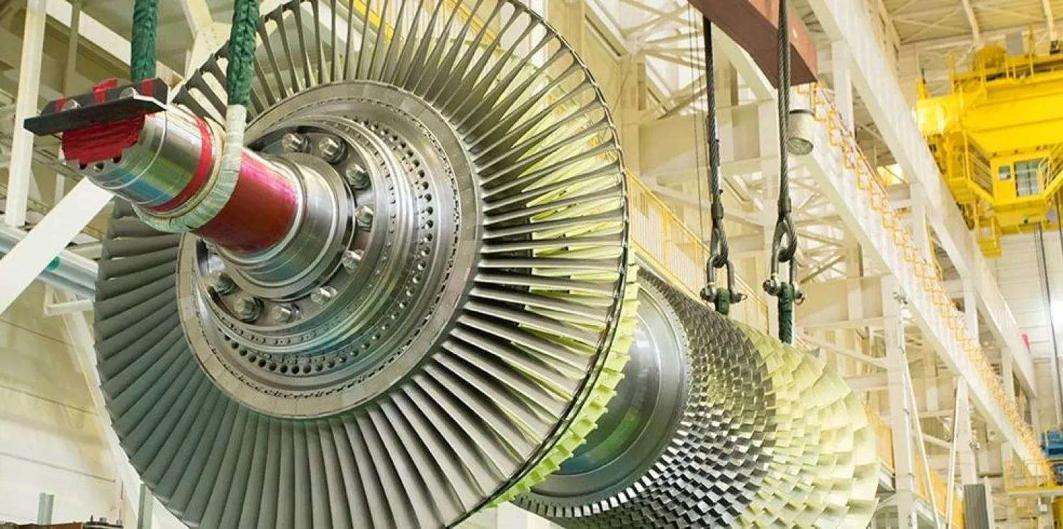 توربينات الغاز الخاصة بـ«ميتسوبيشي باور» (موقع الشركة الإلكتروني)