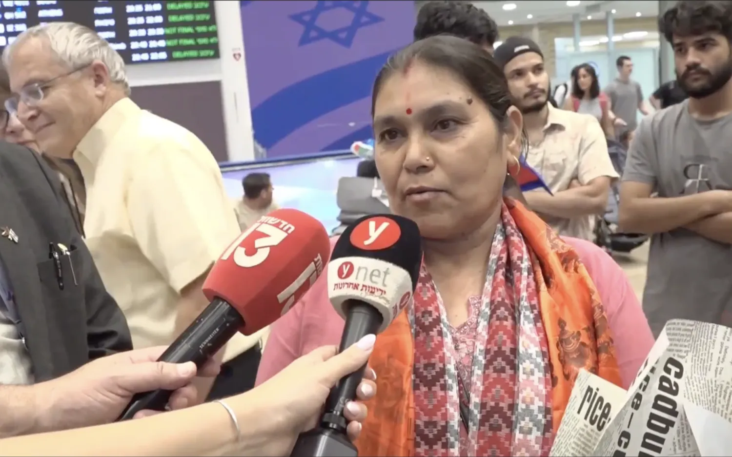 بادما جوشي والدة بيبين (وسائل إعلام إسرائيلية)