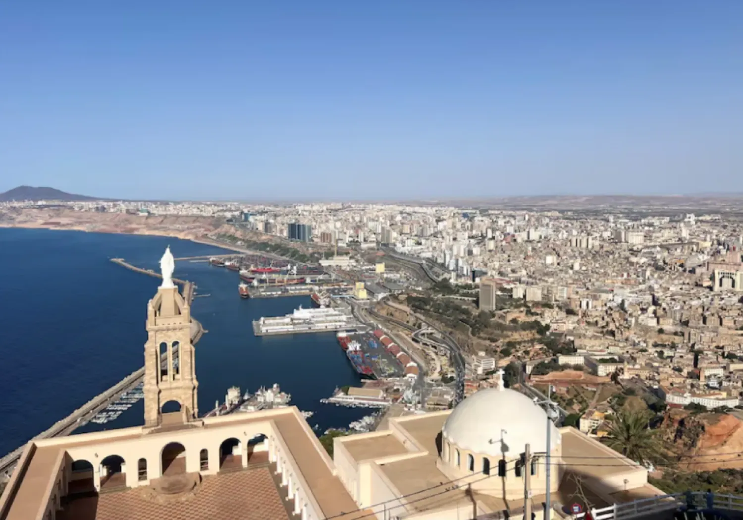 A view shows the Santa Cruz chapel in the city of Oran, Algeria May 22, 2024. REUTERS/Abdelaziz Boumzar/File Photo 