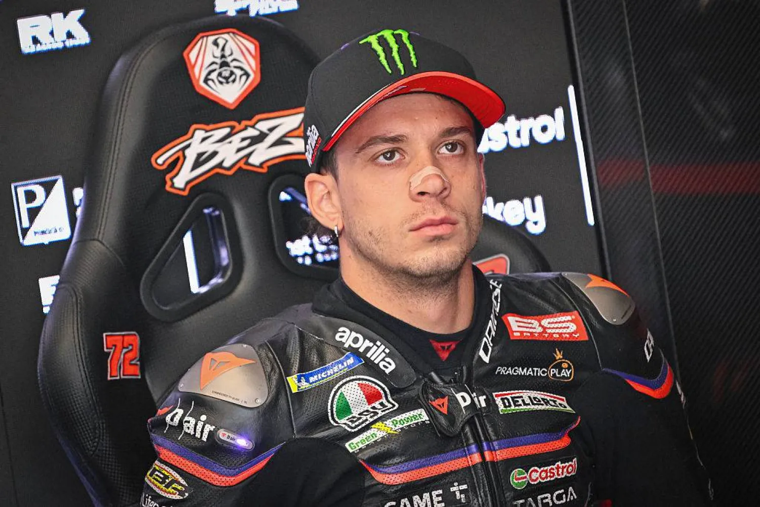 ماركو بتسيكي متسابق فريق أبريليا ينطلق أولاً في النمسا (وسائل إعلام عالمية)