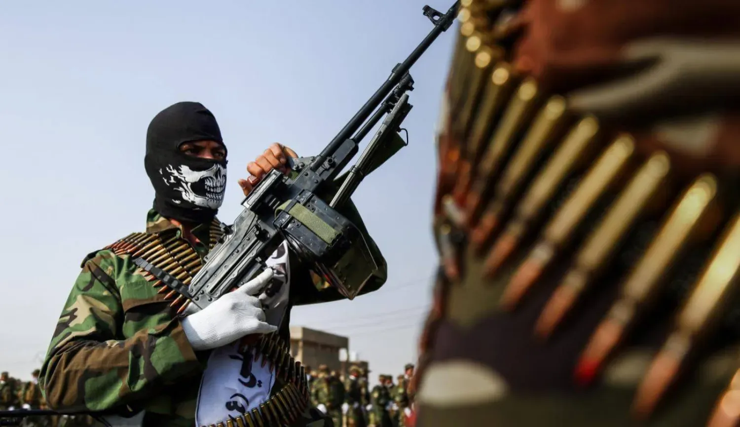  Irak'taki Ketaib Hizbullah örgütüne mensup bir milis (X)