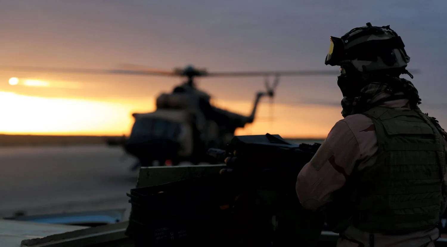 صورة من قاعدة «عين الأسد» في الأنبار بالعراق 29 ديسمبر 2019 (رويترز)