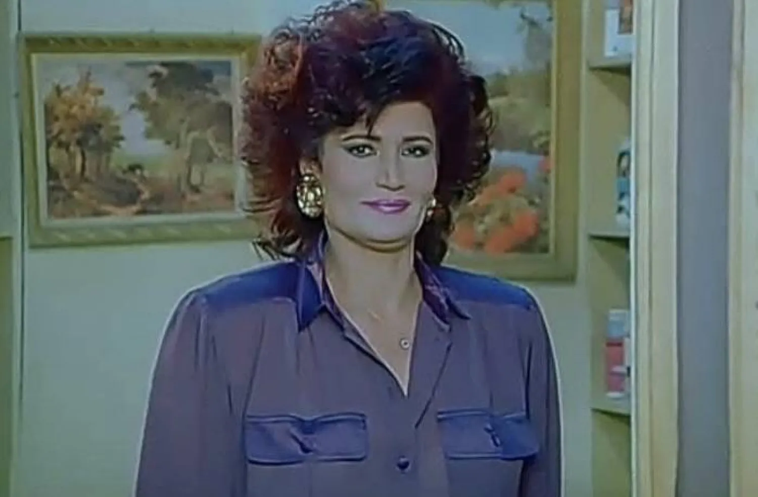 الفنانة نجوى فؤاد في أحد أدوارها السينمائية (حسابها بموقع فيسبوك)