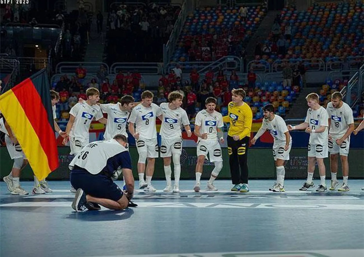 منتخب ألمانيا لكرة اليد تحت 19 عاماً بطل العالم (وسائل إعلام مصرية)