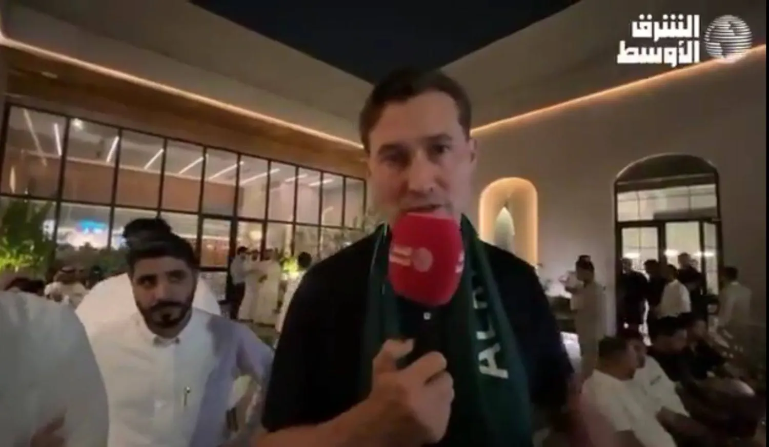 بن هاربورغ خلال حديثه لـ"الشرق الأوسط"