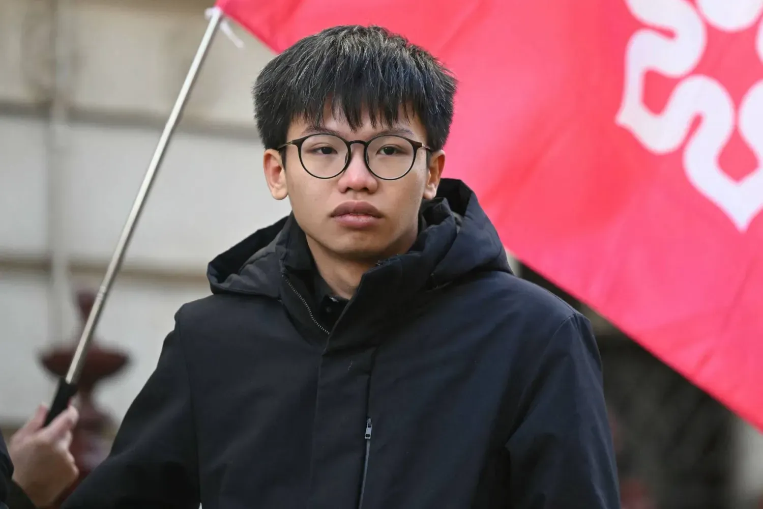 Hong Konglu demokrasi yanlısı aktivist Tony Chung (AFP)