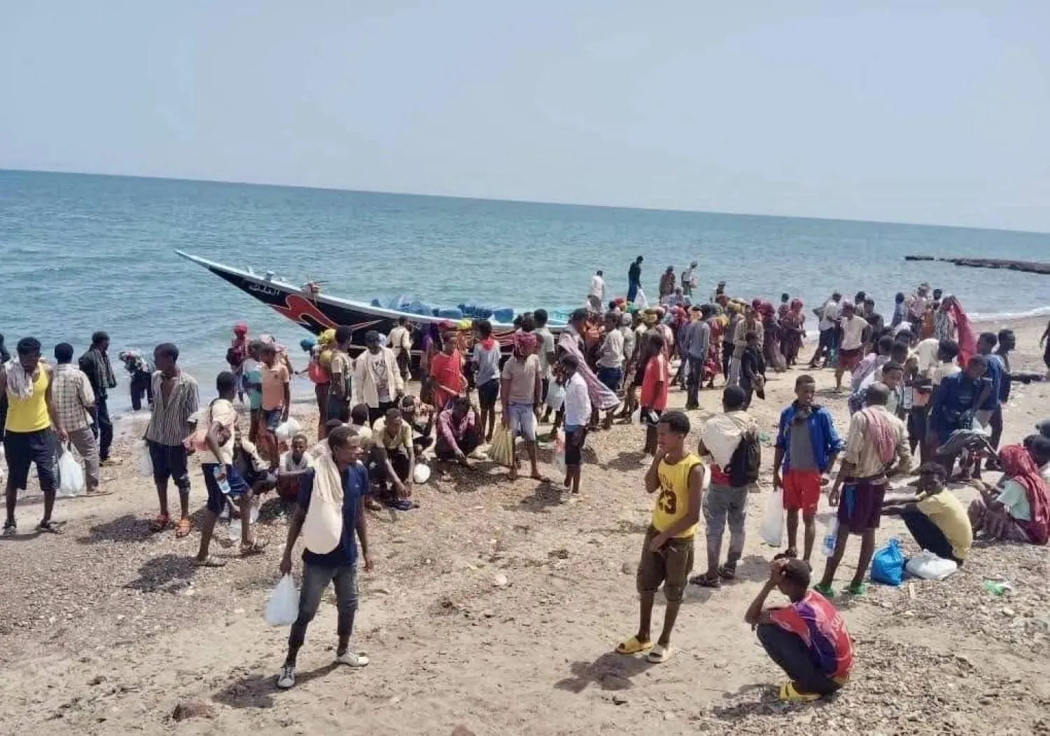 Undocumented migrants continue arriving on Yemen’s shores (Gov’t Media) 