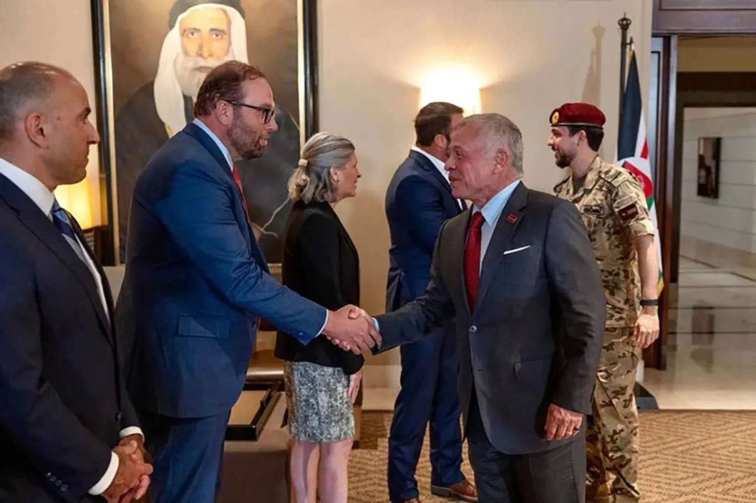 Abdullah II Receives US Congressional Delegation to Discuss Regional Developments (Jordan News Agency)