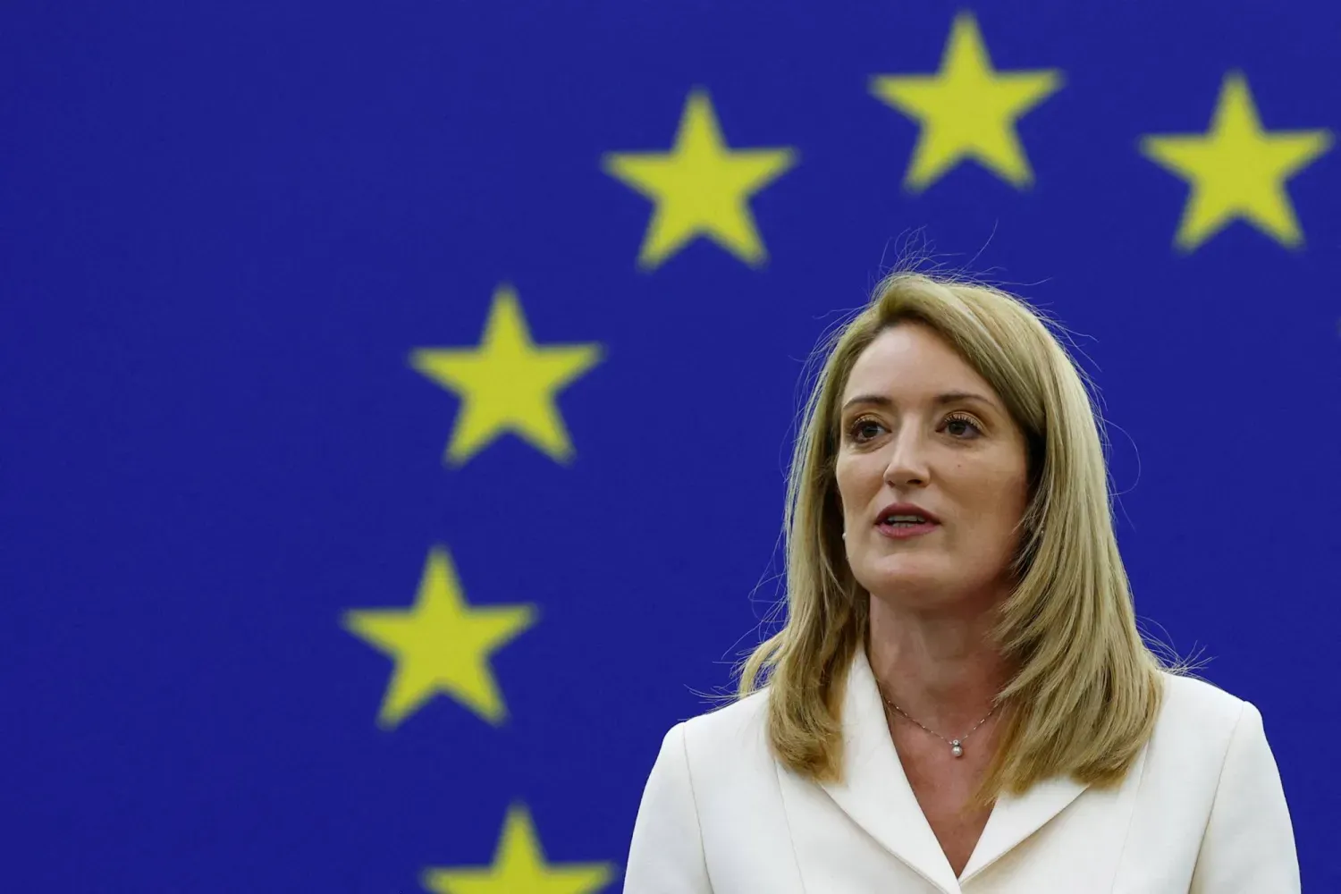 Avrupa Parlamentosu Başkanı Roberta Metsola (Arşiv- Reuters)