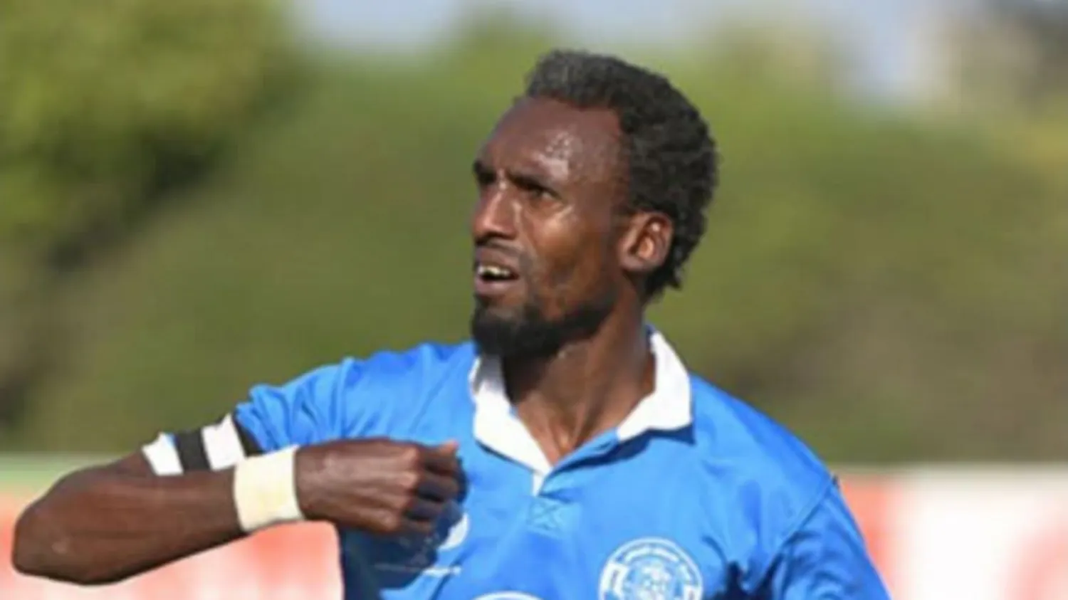  سليمان عبيد أحد أبرز نجوم الكرة الفلسطينية (أ.ف.ب)