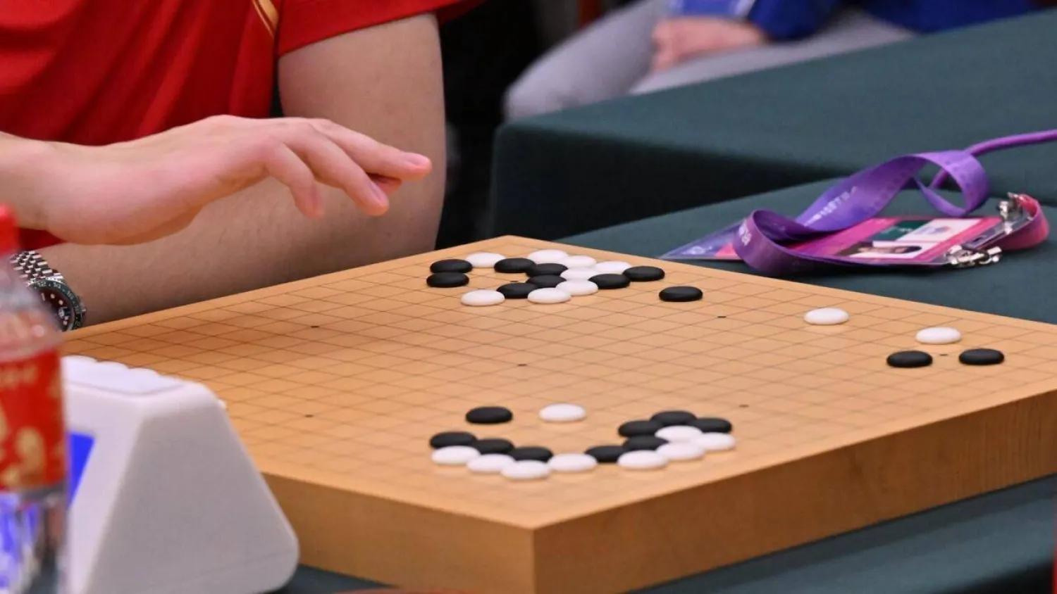 Go is a strategy game considered to be even more complex than chess. (AFP) 