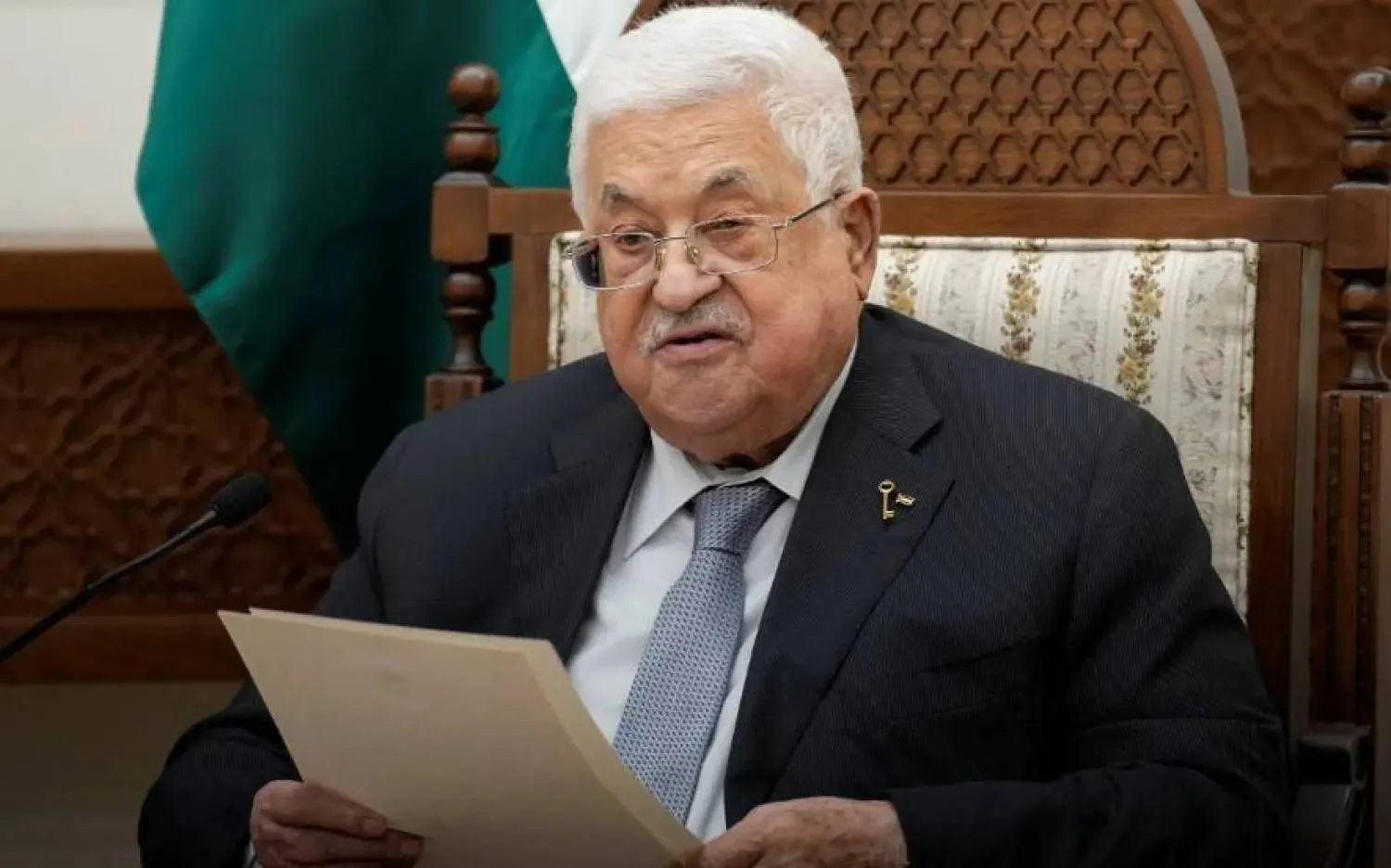  Palestinian President Mahmoud Abbas 