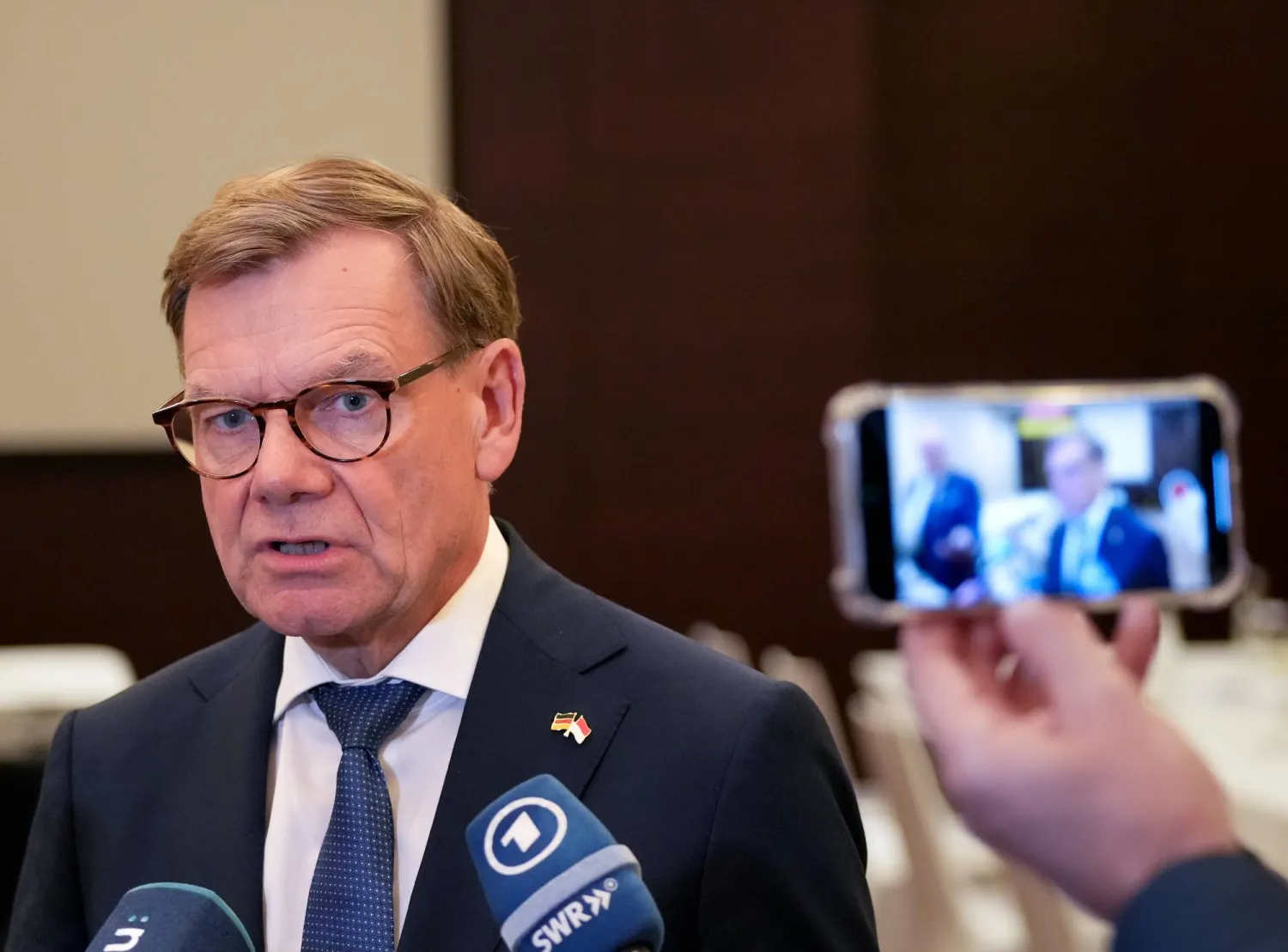 وزير الخارجية الألماني يوهان فاديفول (د.ب.أ)