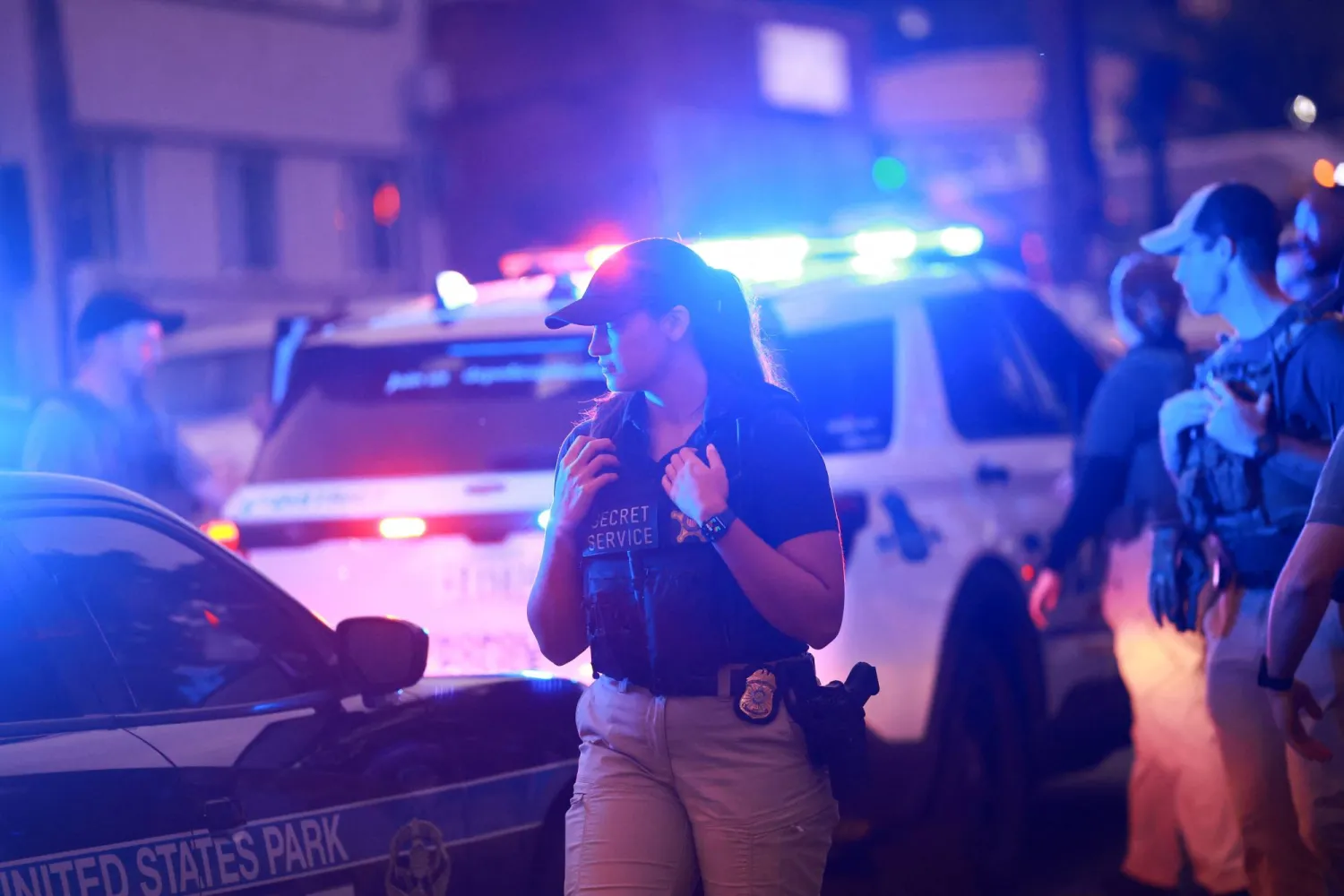 عناصر من الشرطة الأميركية في واشنطن (رويترز)