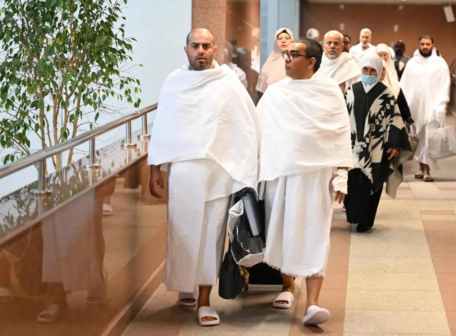 6.5 مليون معتمر وصلوا من الخارج خلال الربع الأول من 2025 (واس)