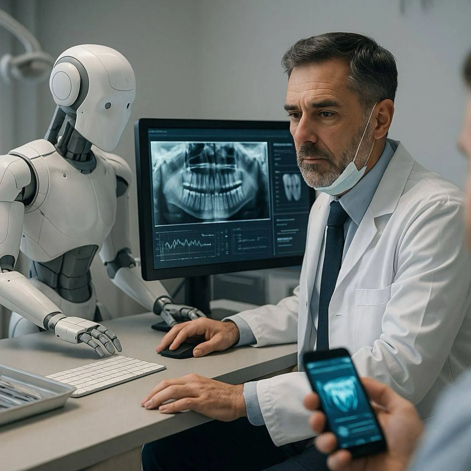 تقرير بريطاني: تقييم سريع للأدلة في توظيف الذكاء الاصطناعي في طب الأسنان