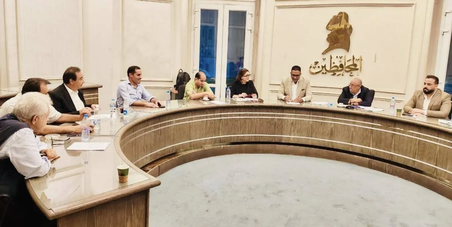 اجتماع الحركة المدنية المعارضة بمصر (حزب الدستور)