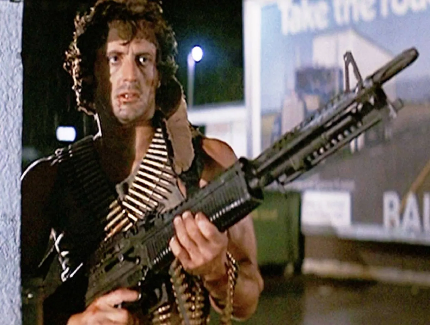  سيلڤستر ستالون في «دم أول» (أورايون بيكتشرز)

