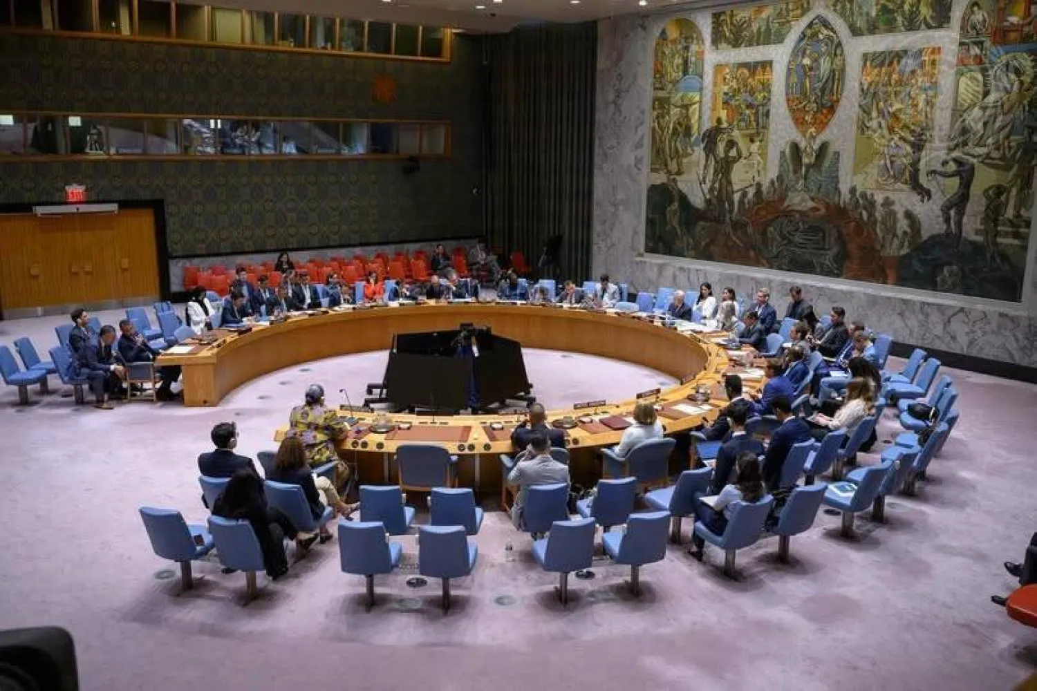 المبعوثة الأممية خلال تقديم إحاطتها أمام مجلس الأمن الدولي الخميس (البعثة)