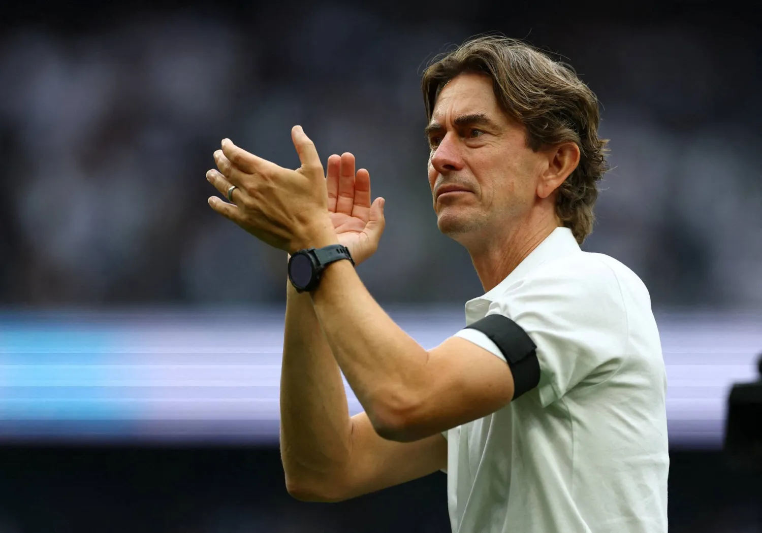 توماس فرانك مدرب توتنهام هوتسبير (رويترز)