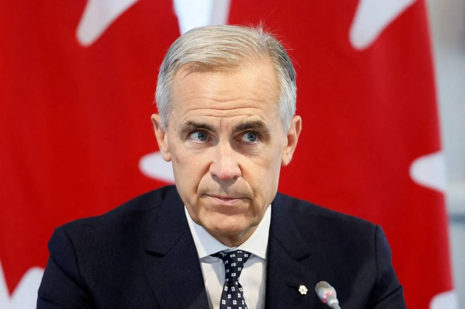 Canada's Prime Minister Mark Carney speaks at the Metis Major Projects Summit in Ottawa, Ontario, Canada August 7, 2025. (Reuters) 