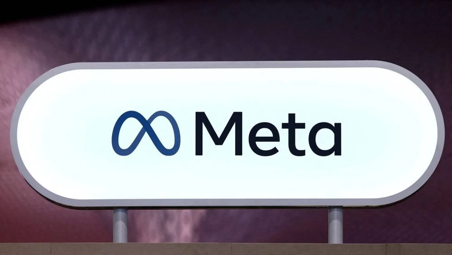 The logo of Meta is seen at Porte de Versailles exhibition center in Paris, France, June 11, 2025. (Reuters)