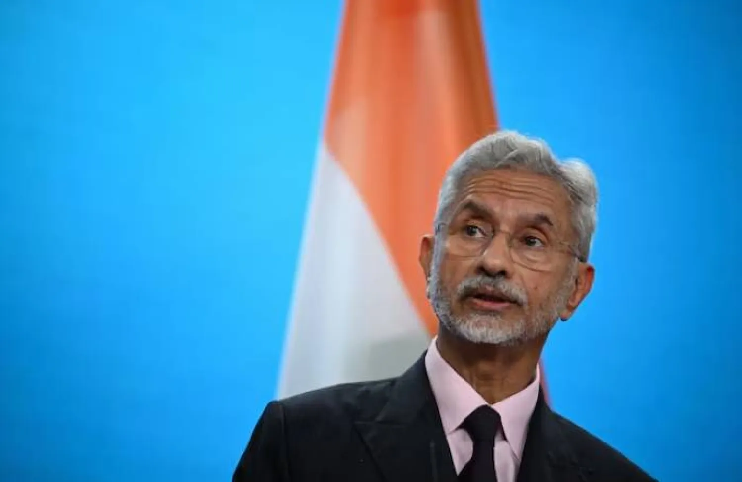 Indian Foreign Minister Subrahmanyam Jaishankar speaks to the media in Berlin, Germany, May 23, 2025. REUTERS/Annegret Hilse/ File Photo 