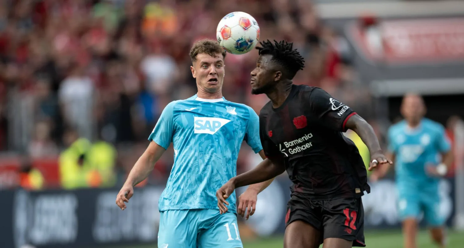 باير ليفركوزن خسرعلى أرضه أمام هوفنهايم (إ.ب.أ)