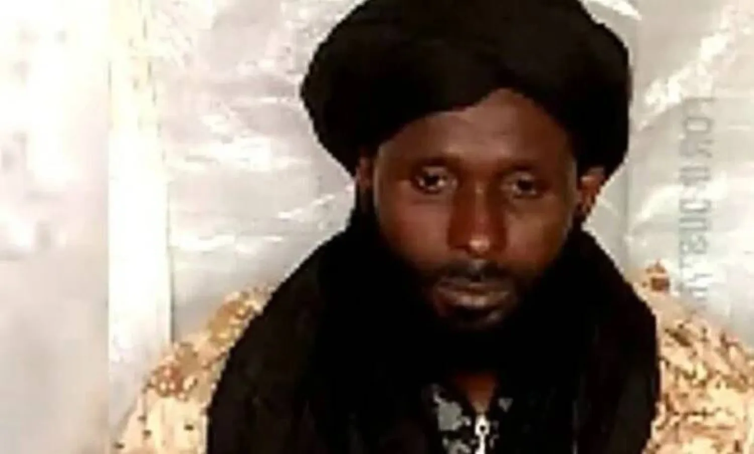 صورة متداولة لباكورا زعيم «بوكو حرام» (إعلام محلي)