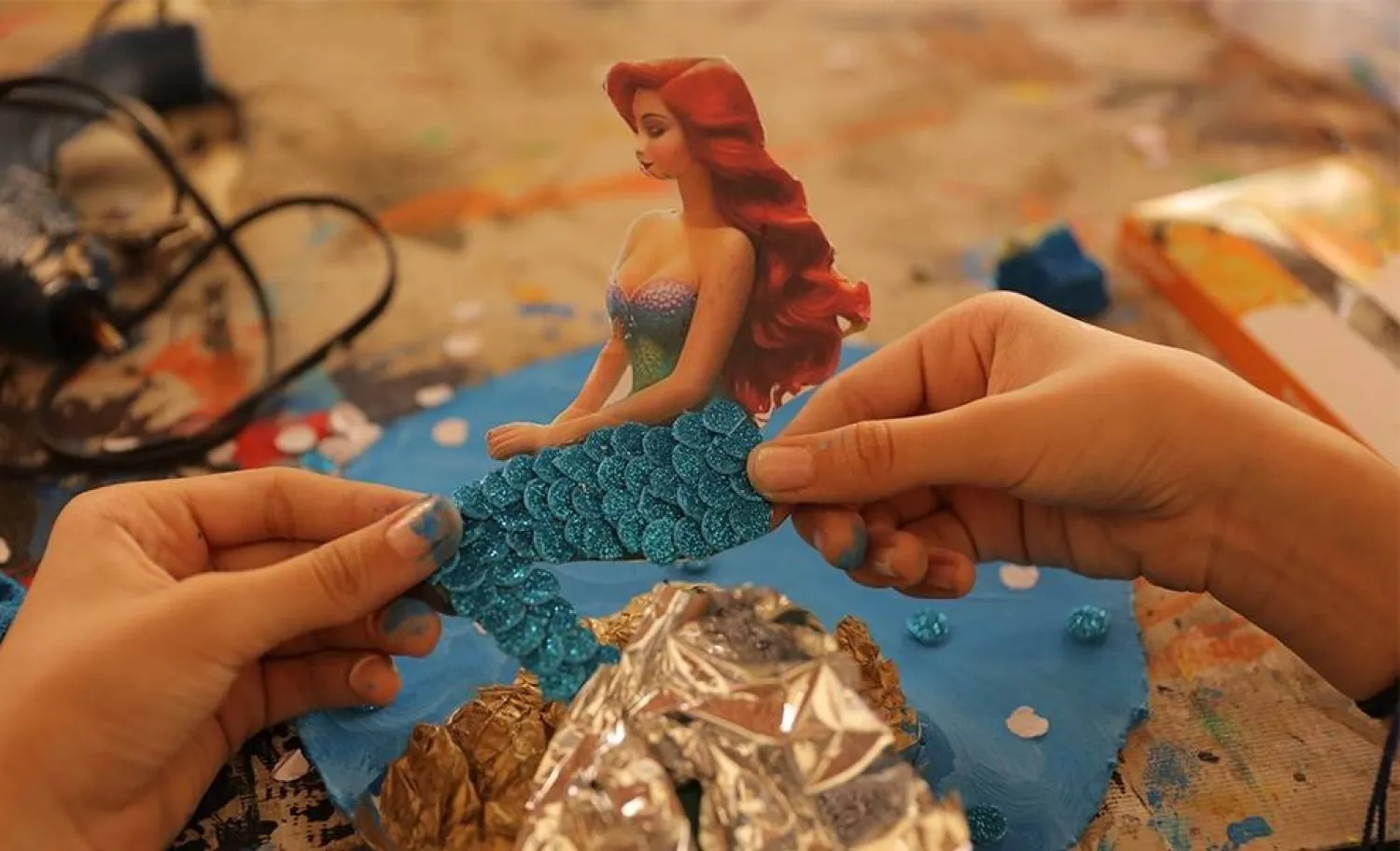 ورش مجسمات للأطفال (إدارة بيت السناري)