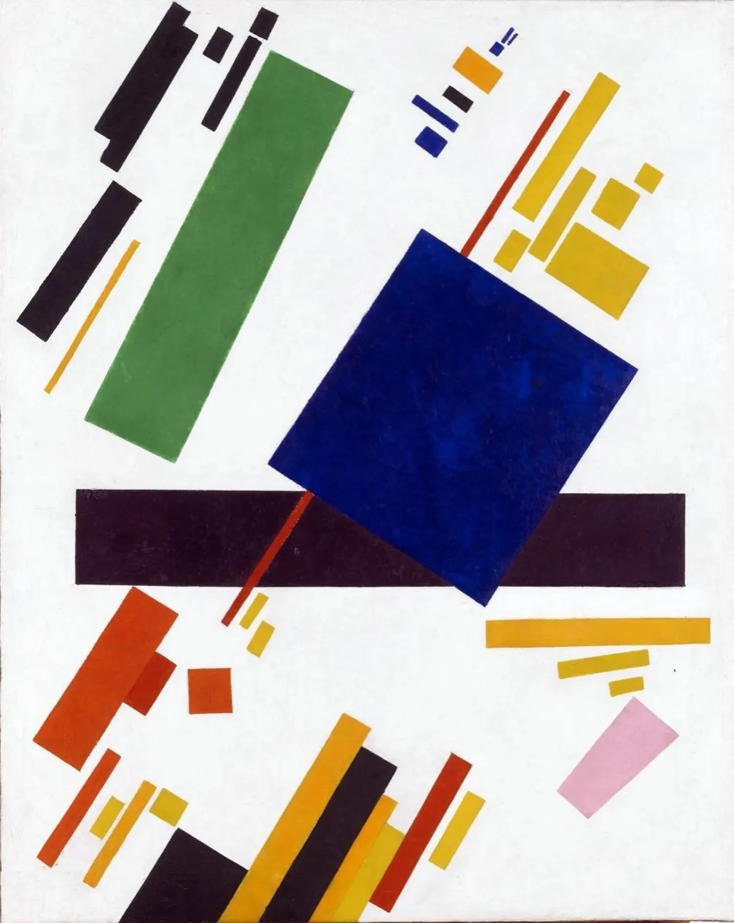 Three unknown Malevich paintings were discovered under the mattress of pensioner Eva Levando. (Getty Images)
