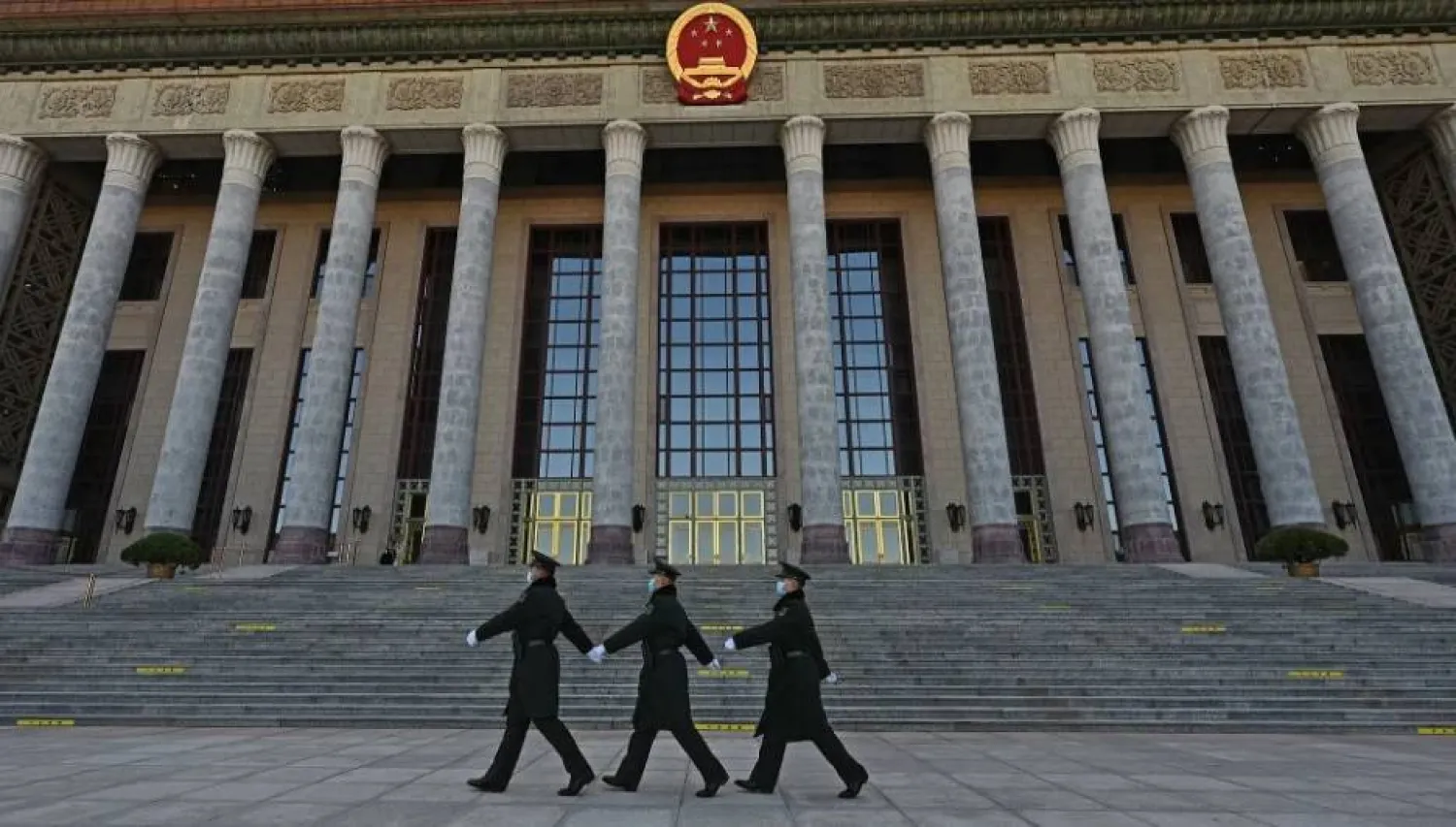 The Great Hall of the People in Beijing.Jade Gao / AFP via Getty Images
