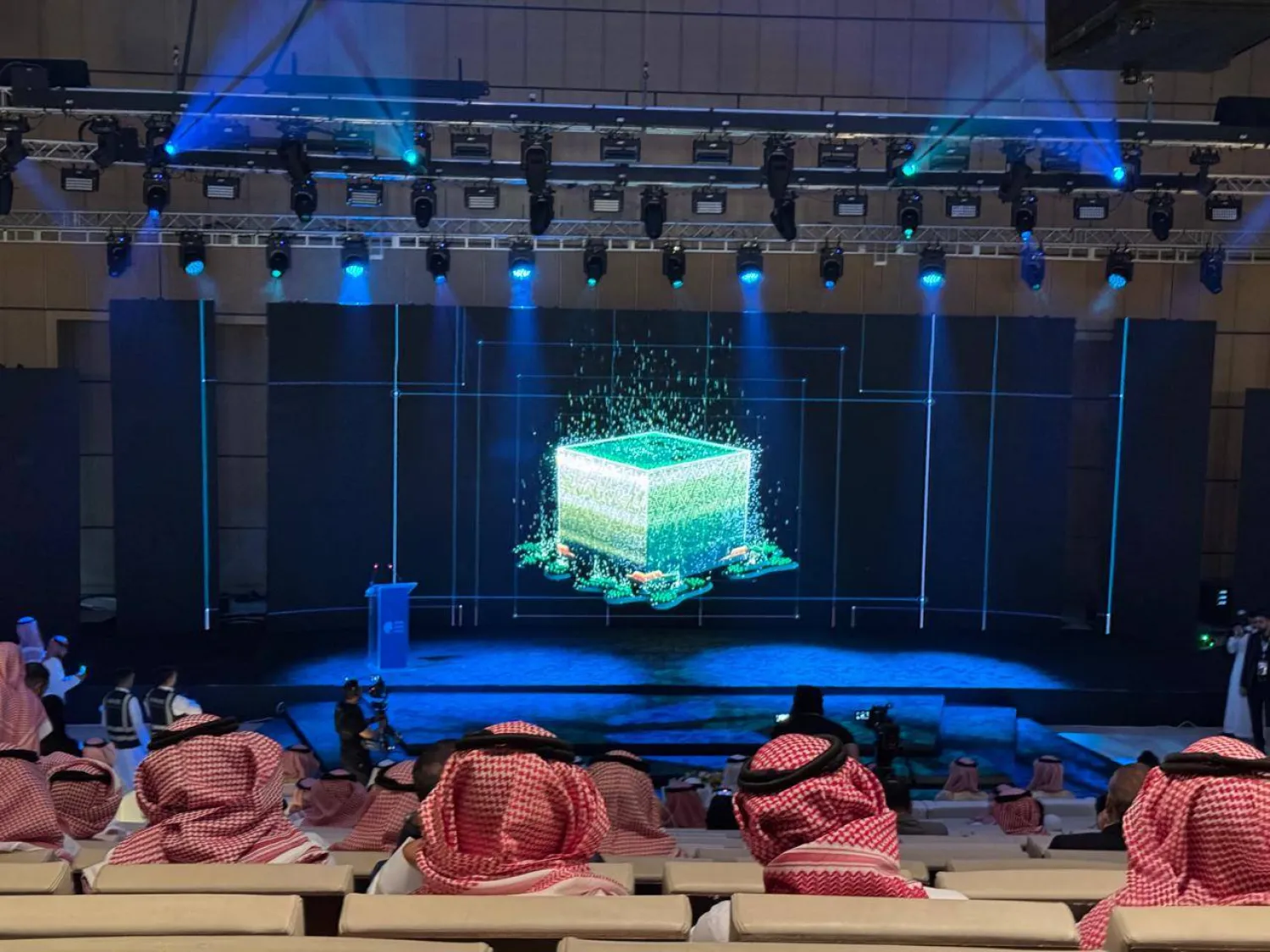 جانب من حفل انطلاق النسخة الثانية من المؤتمر والمعرض الدولي لإدارة المرافق 2025 (الشرق الأوسط)