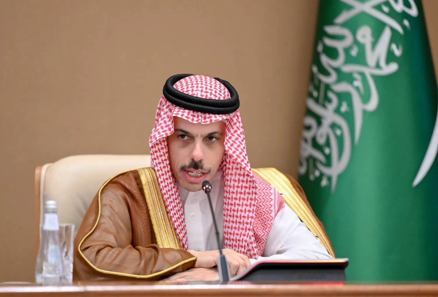 وزير الخارجية السعودي الأمير فيصل بن فرحان (تصوير: بشير صالح)