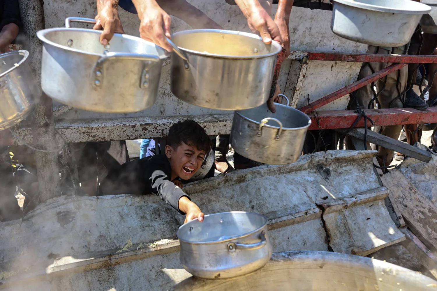 یک پایگاه ارتش اسرائیل در نزدیکی مرز غزه – پنجشنبه گذشته (AFP)